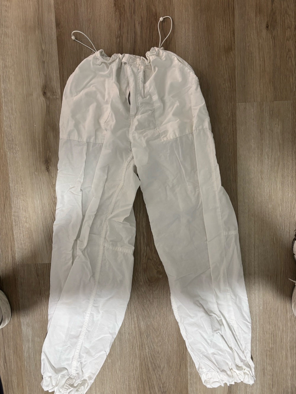 Women’s White Casual Utility Pants